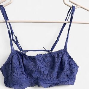 Aerie Lace Bralette in Blue